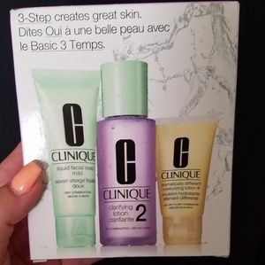 Clinique face wash set